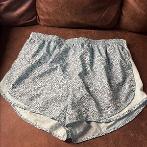 Large Nike Light Blue/teal Dri-Fit Shorts